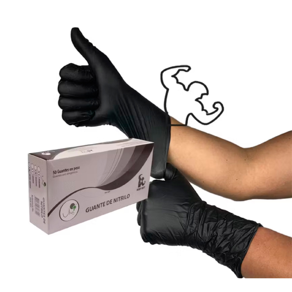 Guantes Nitrilo HD