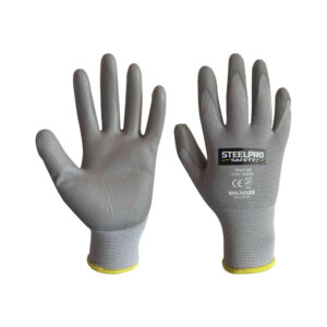 Guantes Multiflex Nylon PU - Gris