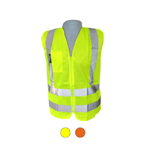 Chaleco reflectivo con cremallera