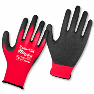 Guante  Nylon Nitrilo Rojo Nitrylon Red ZUBIOLA