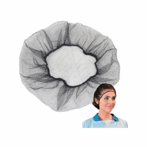 Gorro Tipo Malla Negra Gruesa (cofia) X 100 UKA INT