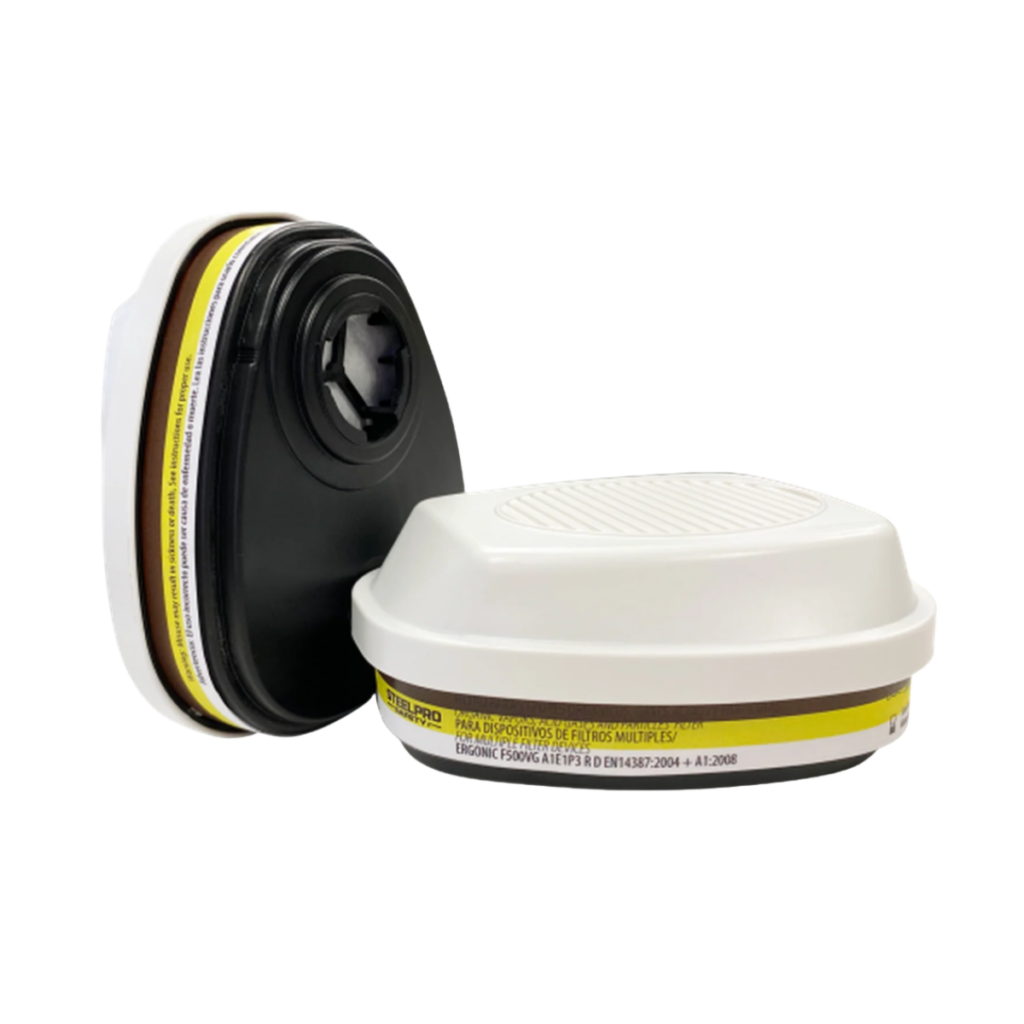 FILTRO ERGONIC F500VGP3 GASES ACIDOS, V.ORGANICOS Y PARTICULAS PAR
